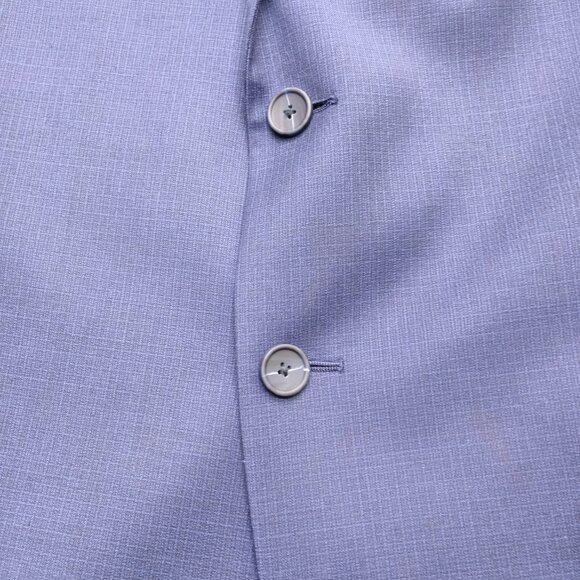 Jos. A. Bank Navy TravelTech Slim Fit Wool Blazer 48R - Picture 8 of 10